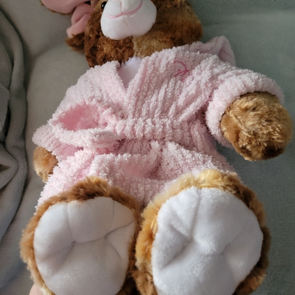 Build a Bear Workshop Pawlette Bunny Rabbit Tan Brown 15" Stuffed Animal Plush - Picture 5 of 7